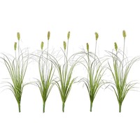 Herbe artificielle Yiang en roseau, tige unique, courbe naturelle, haute simulation, 36-56 cm, pour étagère scandinave, toile de fond photo pour réseaux sociaux
