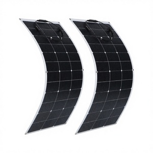 Panel Solar Monocristalino <span class=keywords><strong>Flexible</strong></span> de Silicona para Campamento, Caravana, Vehículo, Balcón, Velero, Yate, <span class=keywords><strong>Entrega</strong></span> Rápida - Product Image 4