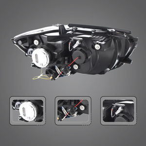Gruppo Fari LED per Toyota Highlander XU40 2a Gen 2007-2011, Aggiornamento da Alogeno a Bi-LED, Sequenziale Plug-n-Play - Product Image 4