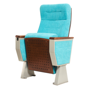 Asiento para sala <span class=keywords><strong>de</strong></span> cine en color azul <span class=keywords><strong>Lago</strong></span>, silla plegable con patas <span class=keywords><strong>de</strong></span> metal sólido, muebles <span class=keywords><strong>de</strong></span> teatro duraderos, sillas <span class=keywords><strong>de</strong></span> Conferencia - Product Image 2