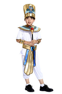 El más nuevo traje de Cosplay de Halloween, ropa de actuación en escenario, disfraces de <span class=keywords><strong>Faraón</strong></span> Egipcio para niño, vestidos de reina de Egipto para niña - Product Image 2