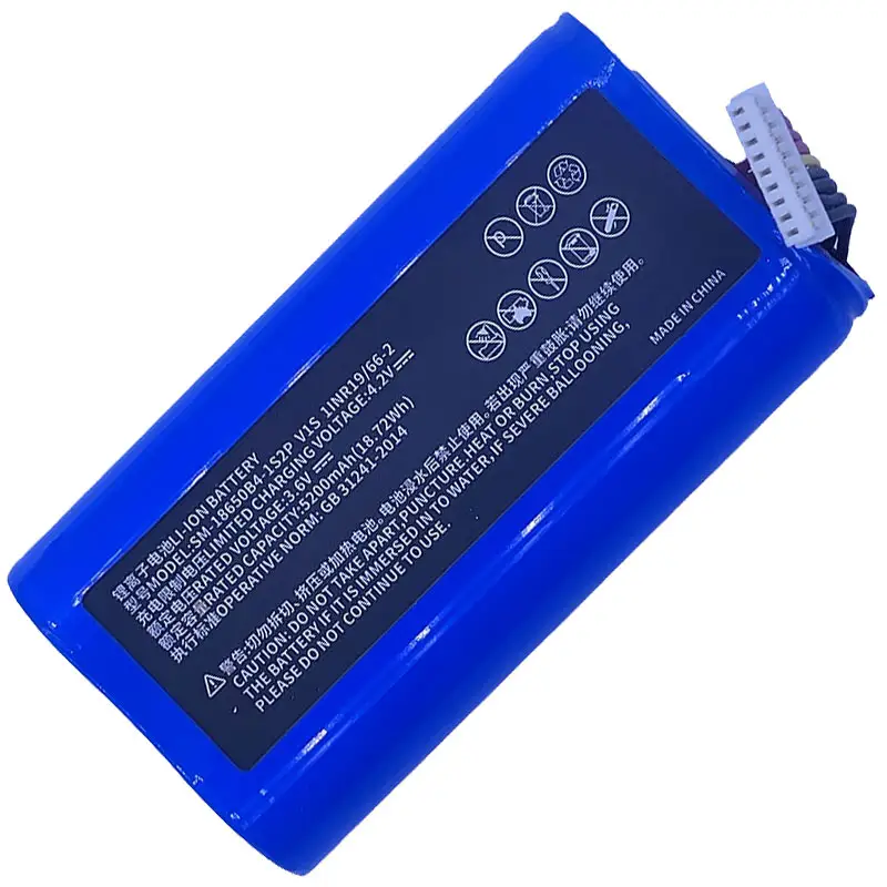 V 1 S P1 Batterij Voor Sunmi-V1S Pos Terminal Batterijen Smbp001 SM-18650B4-1S2P Bateria 3.6V 5200Mah 18.72wh Lithium Batera