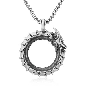 Colgante De Plata Con Diseño De Brújula Maya Con Piedras De Lapislázu, Regalo De Joyería, Símbolo De Protección, Unisex