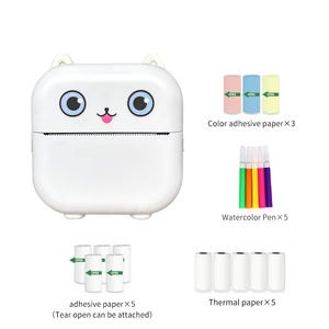 2025 migliori regali per i ragazzi e le ragazze Mini stampante portatile per la <span class=keywords><strong>stampa</strong></span> termica senza fili note ricevute <span class=keywords><strong>foto</strong></span> e immagini - Product Image 5