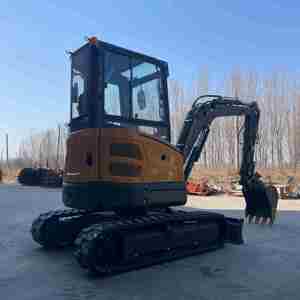 2026 Factory Shipping 2.7 Ton Mini Crawler Excavator Engine <b>Pump</b> Gear for Municipal Infrastructure Construction (short Turning - Product Image 2