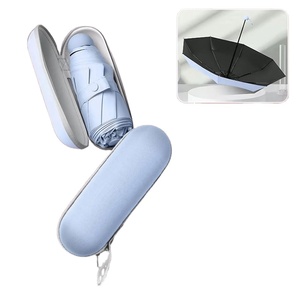 Mini parapluie de poche arc-en-ciel imprimé avec logo OEM, de haute qualité et luxueux - Product Image 1