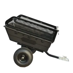 Kg maximale Nutzlast Motorrad ATV Anhänger Utility Garden Kunststoff ATV Wagon Trailer Tool Cart