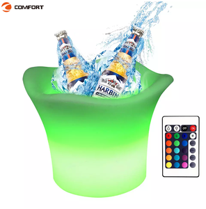 Xô Đá Led Nhựa Có Thể Sạc Lại Được Thiết Kế Mới Màu Sắc Tùy Chỉnh Chất Lượng Cao - Product Image 4