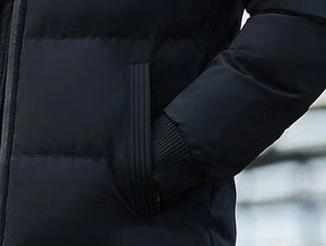 Blousons aviateur pour hommes, doudoune pour hommes, veste d'hiver pour hommes, prix bas, tissu tissé personnalisé pour l'extérieur, manteau d'hiver J0127 - Product Image 4