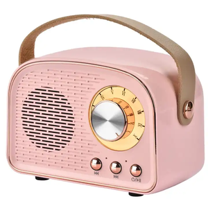 Altavoz Inalámbrico DW21 para Exteriores, Super Sonido Estéreo, Mini Subwoofer Retro Clásico, Portátil, BT 5.3 - Product Image 2