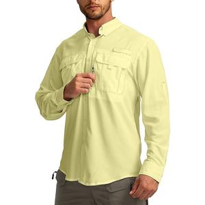 Camisas de Pesca de Nailon para Hombre, Protección UV UPF50, Secado Rápido, Camisa de Pesca al por Mayor - Product Image 1