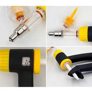 पशु उपयोग के लिए आसान इंजेक्शन के लिए आसान खुराक समायोजन के साथ उन्नत 2 मिलीलीटर प्लास्टिक सिरिंज - Product Image 4