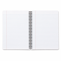 Cahier spirale A5 Philippines, 48 feuilles, 70 g/m², ligné, cahier scolaire, couverture personnalisée pour étudiants
