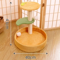 Arbre à chat moderne de grande taille, personnalisé, pour l'intérieur, avec un cadre d'escalade mignon, maison dans les arbres, tour à chat de luxe de qualité supérieure