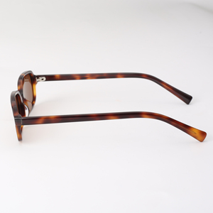 New Arrival OEM SA0500 Unisex Narrow Rectangle Sunglasses Full Rim Tortoise Frame UV400 Protection Outdoor Sun Adult - Product Image 4