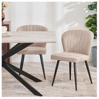Chaise de salle à manger confortable en polyester de haute qualité, avec pieds en métal contemporains, pour hôtel, restaurant, café.