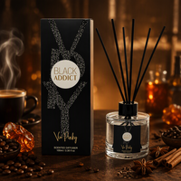 Diffuseur à bâtonnets 100 ml, parfum naturel ambre poivre, huile essentielle, bâtonnets d'aromathérapie, parfum d'ambiance décoratif pour la maison