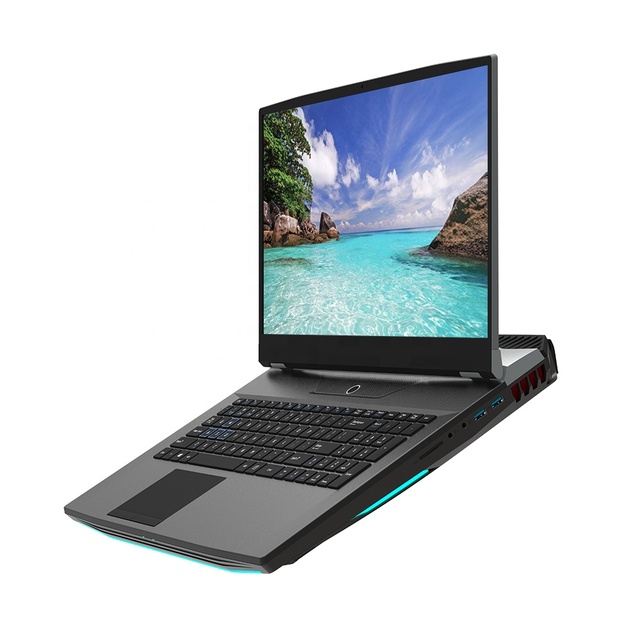 New Fast Speed 17.3 Inch Intel Celeron Metal Laptop with IPS Display English Keyboard Gaming SSD