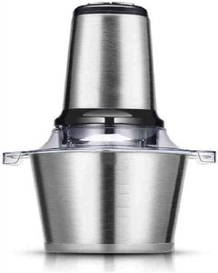 New Electric Stainless Steel <b>Meat</b> <b>Grinder</b> & Food Processor 2L-3L Capacity 500W Power Portable Household Kitchen Appliance - Product Image 1