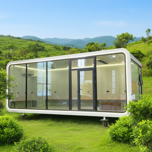 Villas de luxe de haute qualité, structure en acier et aluminium, écologiques, alimentées à l'énergie solaire, design moderne, maison capsule, petite maison mobile - Product Image 4