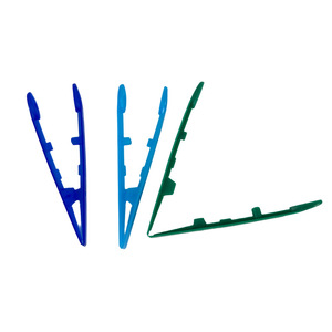 Pinces dentaires jetables en plastique, clips de pansement bleus, bleu clair, vert, pour outils d'examen buccal - Product Image 5