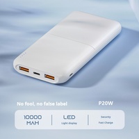 Estación de Energía Portátil Delgada de Doble USB Lango Serie II de 10000mAh, Alta Capacidad, Resistente al Agua, con Batería de Litio 18650, LED Solar y Salida de 20W