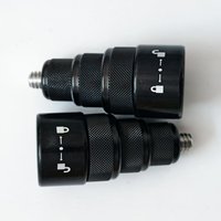 Piezas para Selfie Stick, Bloqueo Telescópico, Tornillo de 1/4 de Pulgada, Perilla de Bloqueo, Aleación de Aluminio, Universal, Compatible