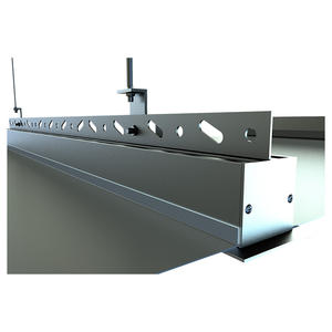 Canal de profil en aluminium monté suspendu encastré <span class=keywords><strong>extra</strong></span> profond pour loger la lampe à <span class=keywords><strong>LED</strong></span> 50*55mm - Product Image 1
