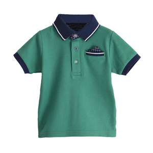 Camiseta Polo de Punto Informal para Niños al por Mayor, 100% Algodón, Bordado Personalizado, Manga Corta, Transpirable, Ropa de Verano para Niños - Product Image 2