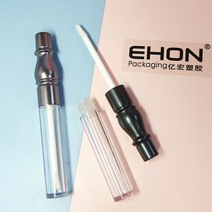 Flacon vide en PETG pour rouge à lèvres et brillant à lèvres, forme unique, finition brillante avec paillettes, capacité 5 ml, pour cosmétiques - Product Image 2