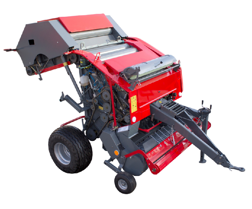 9YG-1.2D роликовый пресс с фиксированной камерой, сельскохозяйственное оборудование, PTO drive, большой круглый роликовый пресс для сена