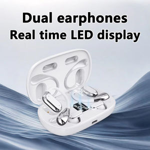 หูฟังแบบเปิดหูและแบบใส่ในหู Q25 โหมดคู่ ดีไซน์ 2-in-1 พร้อมจอ LED น้ำหนักเบา สวมใส่กระชับ เหมาะสำหรับการวิ่ง ออกกำลังกาย และใช้งานในชีวิตประจำวัน - Product Image 3