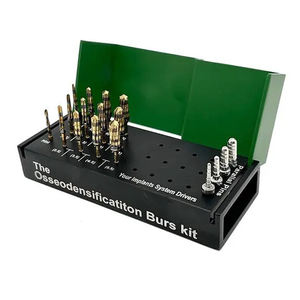 Kit frese per osseodensificazione in oro e argento per trapani ossiodensificazione Black - Product Image 1