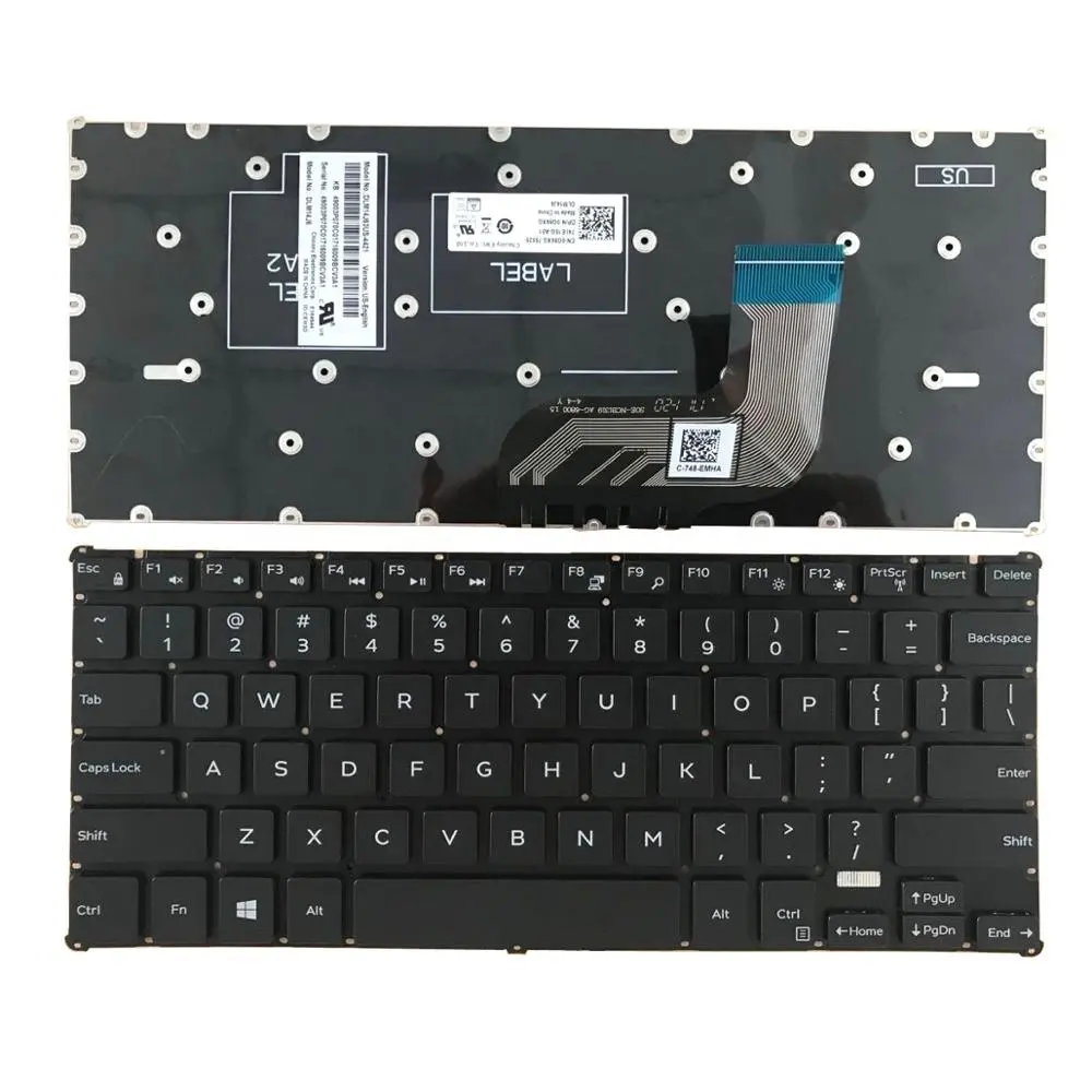 Chicony teclado del ordenador portátil para Dell Inspiron 11 3162 serie 3164