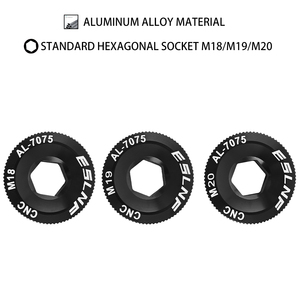 Tornillo de biela para bicicleta de montaña M18/M19/M20, tornillo de eje de <span class=keywords><strong>pedalier</strong></span> para bicicleta <span class=keywords><strong>Shimano</strong></span> - Product Image 4