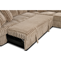 Canapé sectionnel en velours de luxe, style villa européenne, pour grande salle de séjour, d'accueil ou d'atelier, avec chaise longue et canapé géant moelleux