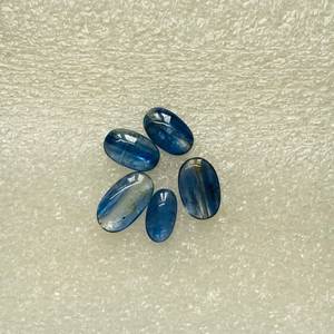 Iolite naturelle bleue ovale 4x6mm, taille ovale, prix d'usine en gros, pierre précieuse facettée de haute qualité, effet œil de chat, par pièce, OEM - Product Image 6