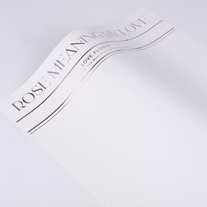 Papel de Regalo al por Mayor, Estilo Simple, con Estampado Floral, Impermeable, con Recubrimiento de PE, para Envolver Ramos de Flores - Product Image 3