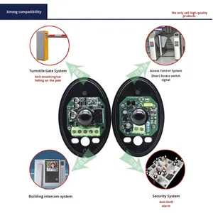 Aiba ABO-30 Tek Işınlı Kızılötesi Geçiş Sensörü ABS Bariyer Kapısı Dedektörü Uygulama Alarmı Ağ Ev Hırsızlık Önleyici Bahçe Güvenliği - Product Image 5
