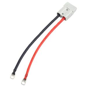 ชุดสายไฟ SC10-6 50A 120A สำหรับแบตเตอรี่รถยก สายไฟสำหรับเครื่องชาร์จพลังงานแสงอาทิตย์ ปลั๊กสายไฟ สายซิลิโคนพร้อมขั้วต่อแบบโอริง - Product Image 1