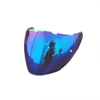 Visière de casque moto pour K5 JET, remplacement de la lentille de casque demi-coque, protection UV400, pare-soleil, accessoires anti-buée pour casque moto