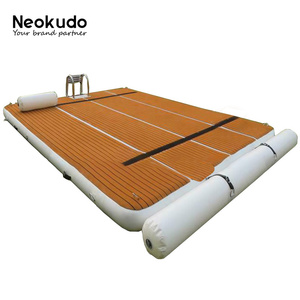 Flotteurs en aluminium blocs en plastique, tapis <span class=keywords><strong>de</strong></span> sac à eau, prix, flotteur, bateau, yacht, ponton gonflable, plate-forme flottante, dock - Product Image 4