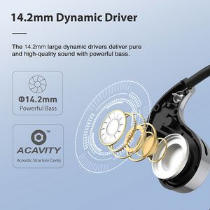 Nueva buena calidad F850 Ows Bt V5.4 manos libres diadema auriculares HD llamada auricular oreja abierta conducción de aire Auriculares deportivos inalámbricos - Product Image 3