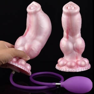 New Inflatable Expansion Anal Plug Female Masturbator Inflatable Expansion Anal Large <b>Dildo</b> - Product Image 1