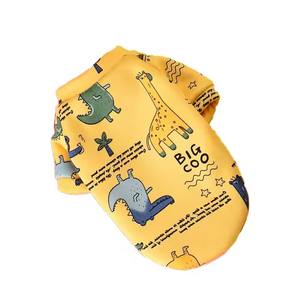 Nuovi vestiti stampati per animali domestici con cappuccio in pile a due zampe primavera e pullover invernale gatto cane orsacchiotto fornisce vestiti - Product Image 3