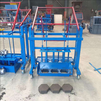 Machine manuelle de fabrication de blocs autobloquants 1500 pièces/8h pour pavés creux et briques de bordure