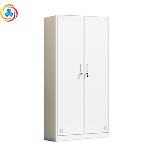 Customizable Assembled Single/Double Door Steel Storage Cabinets Shelves Eco-Friendly Durable <b>for</b> Schools Changing Rooms - Product Image 6