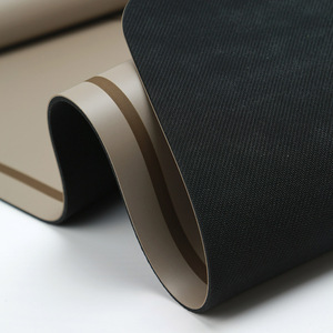 Esterilla de <span class=keywords><strong>yoga</strong></span> gruesa <span class=keywords><strong>para</strong></span> <span class=keywords><strong>principiantes</strong></span> con líneas de alineación y marcadores de posturas, material de PU ecológico, grosor personalizable, logotipo personalizable - Product Image 4