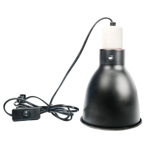 Reptile terrarium UVA/UVB ampoule chauffage luminaire solaire ampoule pèlerin <span class=keywords><strong>abat</strong></span>-<span class=keywords><strong>jour</strong></span> lampe halogène protecteur pour réservoirs de reptiles - Product Image 1