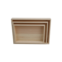 Plateau en bois rectangulaire pour pizza, plateau à thé domestique, plateau en bois pour tasses à thé, plateau à pâtisserie et à pain, ensemble de plateaux en bois, plateau de canapé